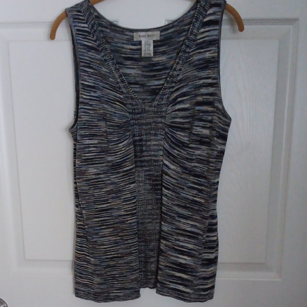 Nine West Women's Multicolor Sleeveless Top